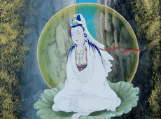 战乃明佛画作品选