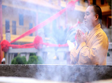 天空佛教摄影作品