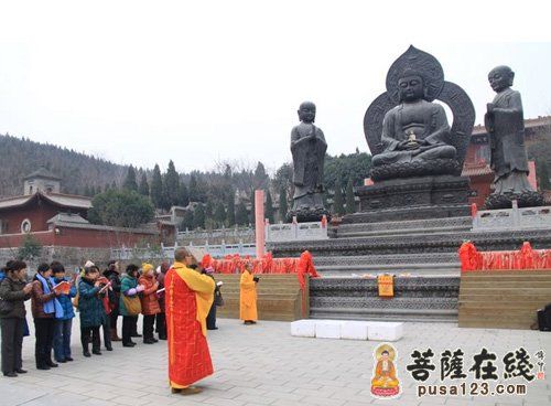 圆融无碍禅寺隆重举行放生祈福法会 圆融无碍禅寺隆重举行放生祈福法会