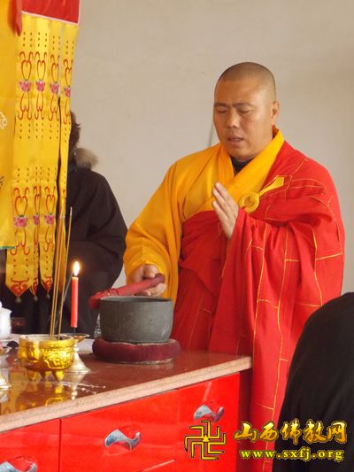 忻州樊野村慈云寺举行佛七法会
