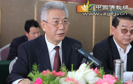 省佛协秘书长刘进业