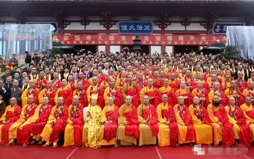  资国寺大雄宝殿全堂佛像开光大典暨2015海峡两岸佛缘祈福法会