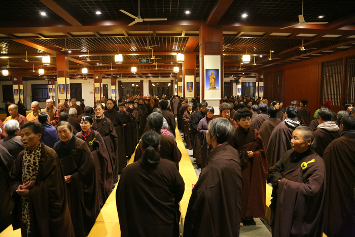 霜降月净土苑念佛经行法会圆满结束